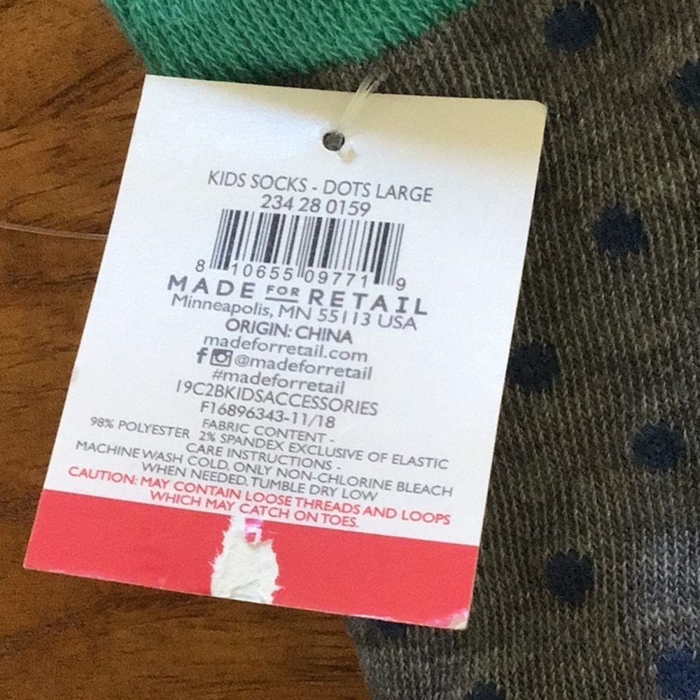 Kids Colorful Socks Set - NWT - Picture 4 of 8